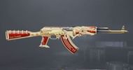 AKM Desert Fossil skin in BGMI